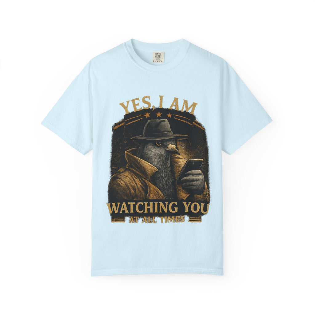 Yes I Am Watching You T-Shirt — Vintage Detective Spy Graphic Tee