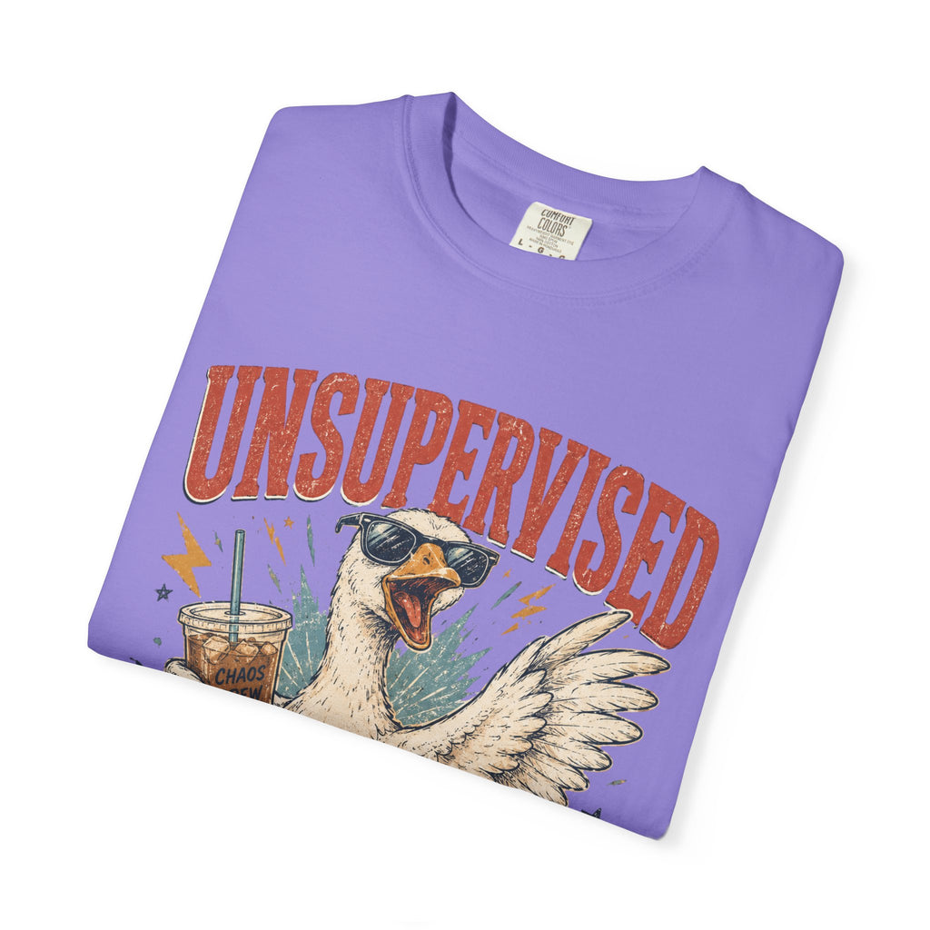 Unsupervised & Full of Ideas Duck Graphic T-Shirt
