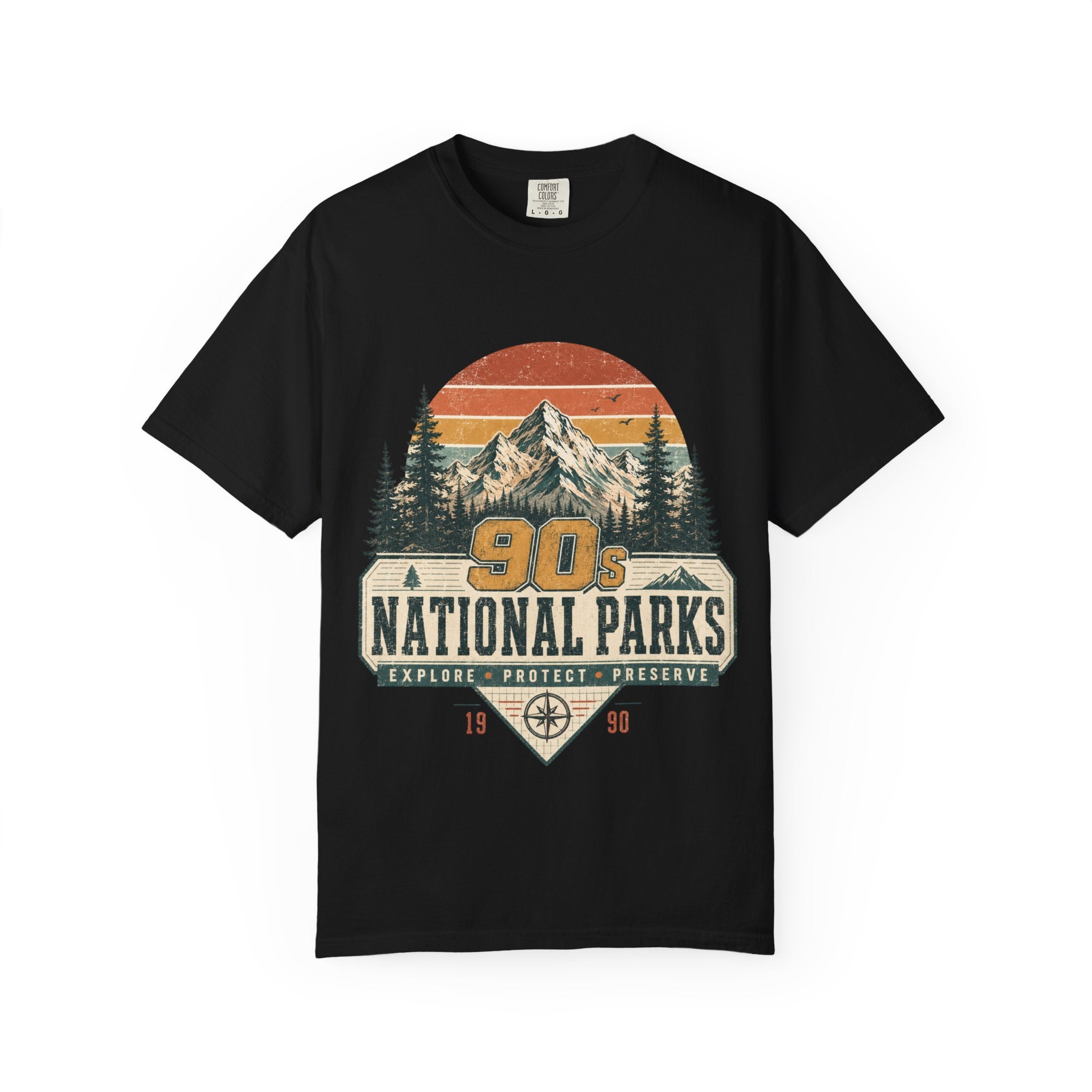 90s National Parks T-Shirt — Vintage Mountain Outdoor Tee