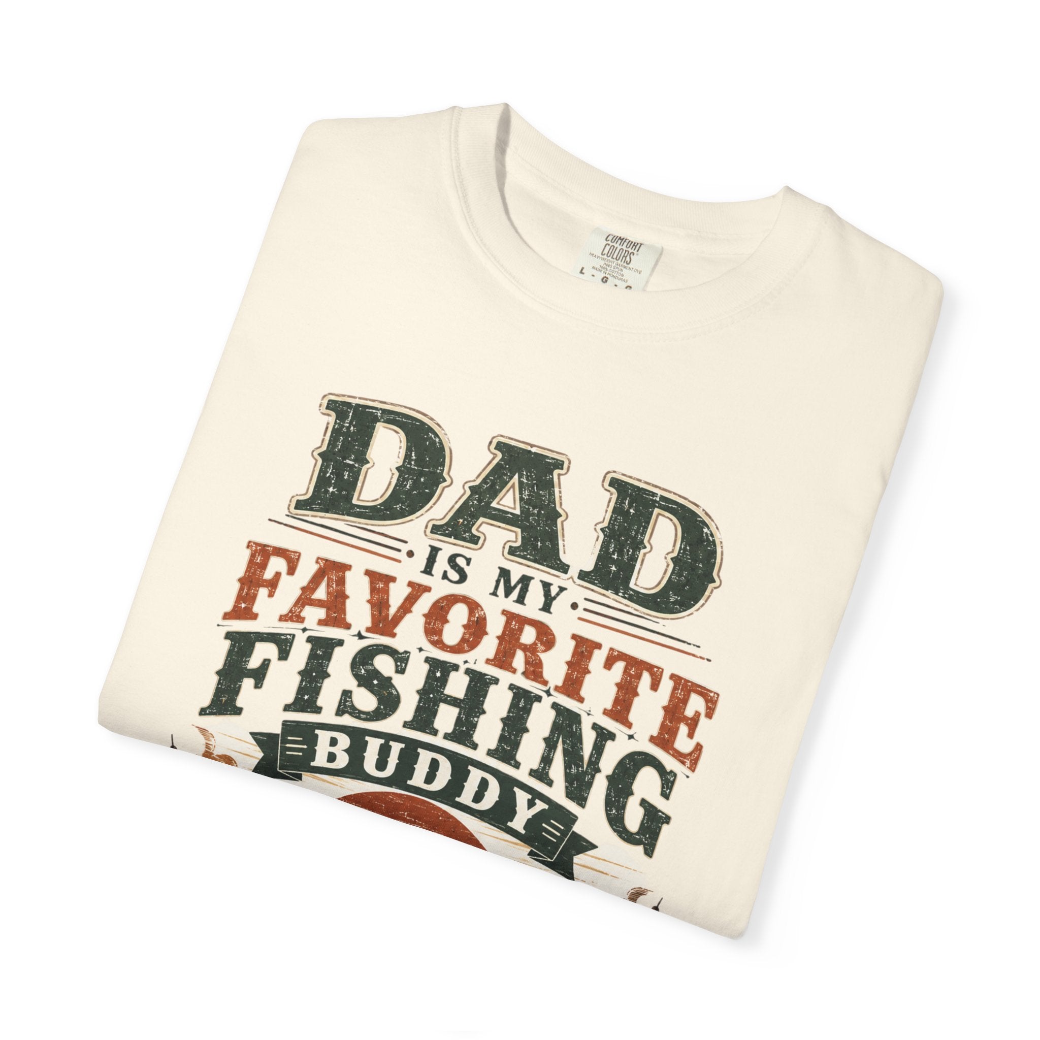 Dad Is My Favorite Fishing Buddy T-Shirt — Father’s Day Fishing Tee