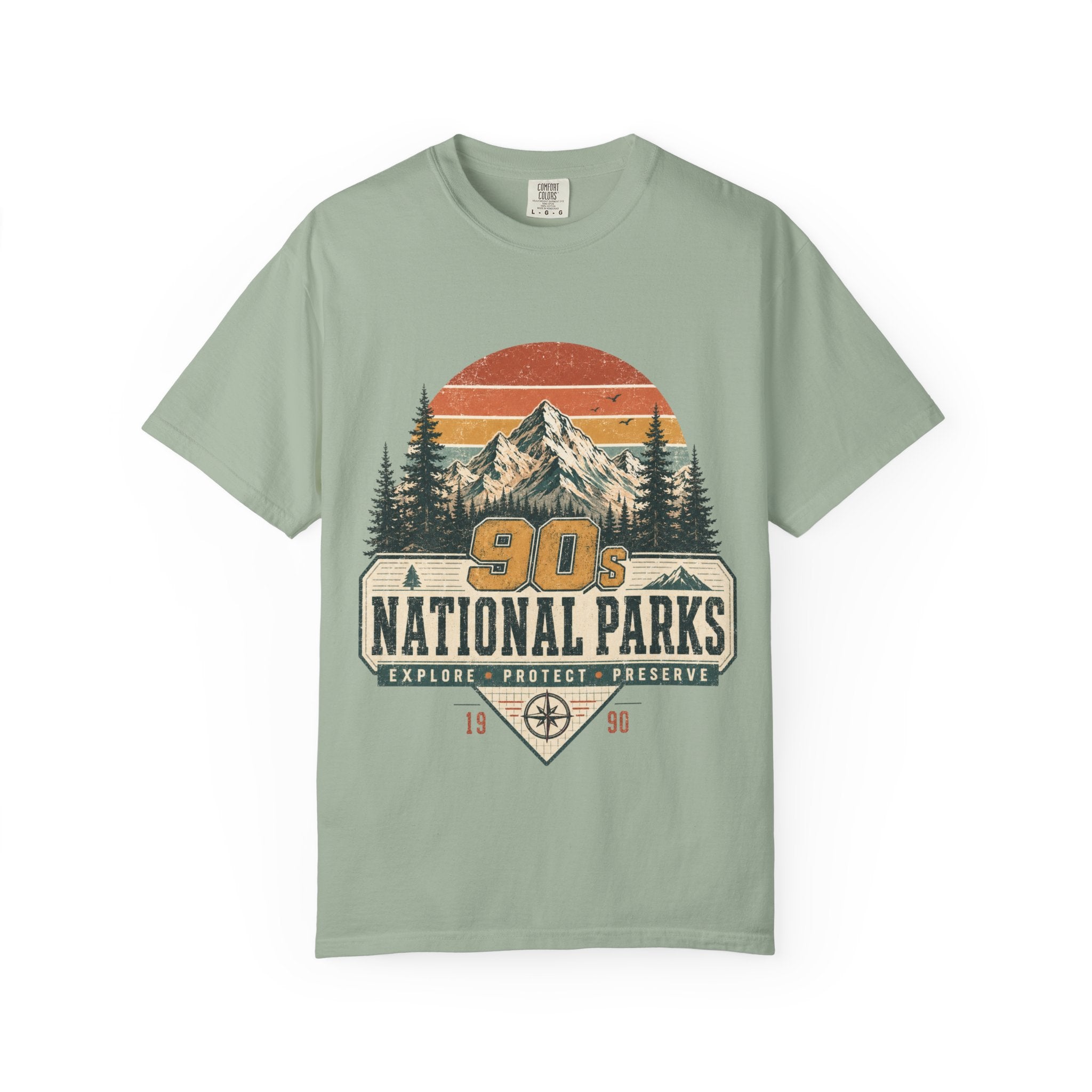 90s National Parks T-Shirt — Vintage Mountain Outdoor Tee