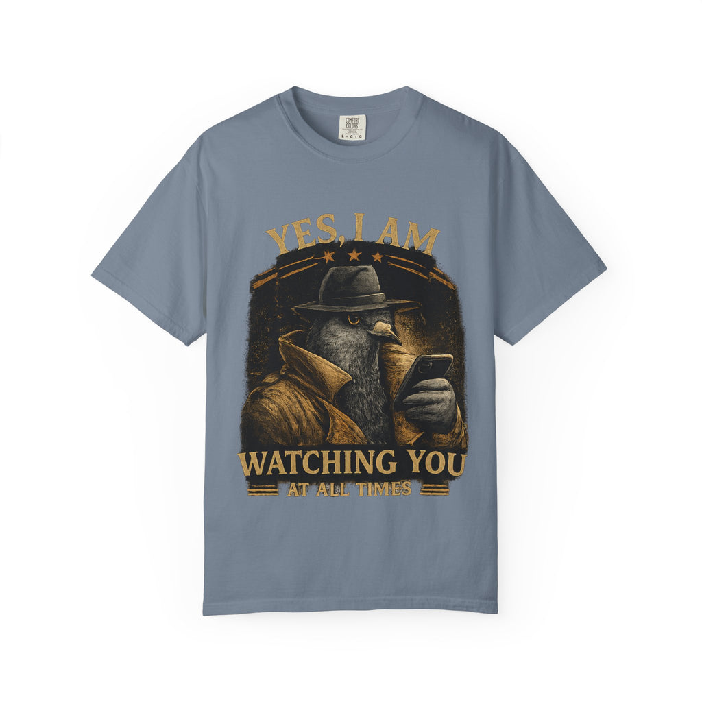 Yes I Am Watching You T-Shirt — Vintage Detective Spy Graphic Tee
