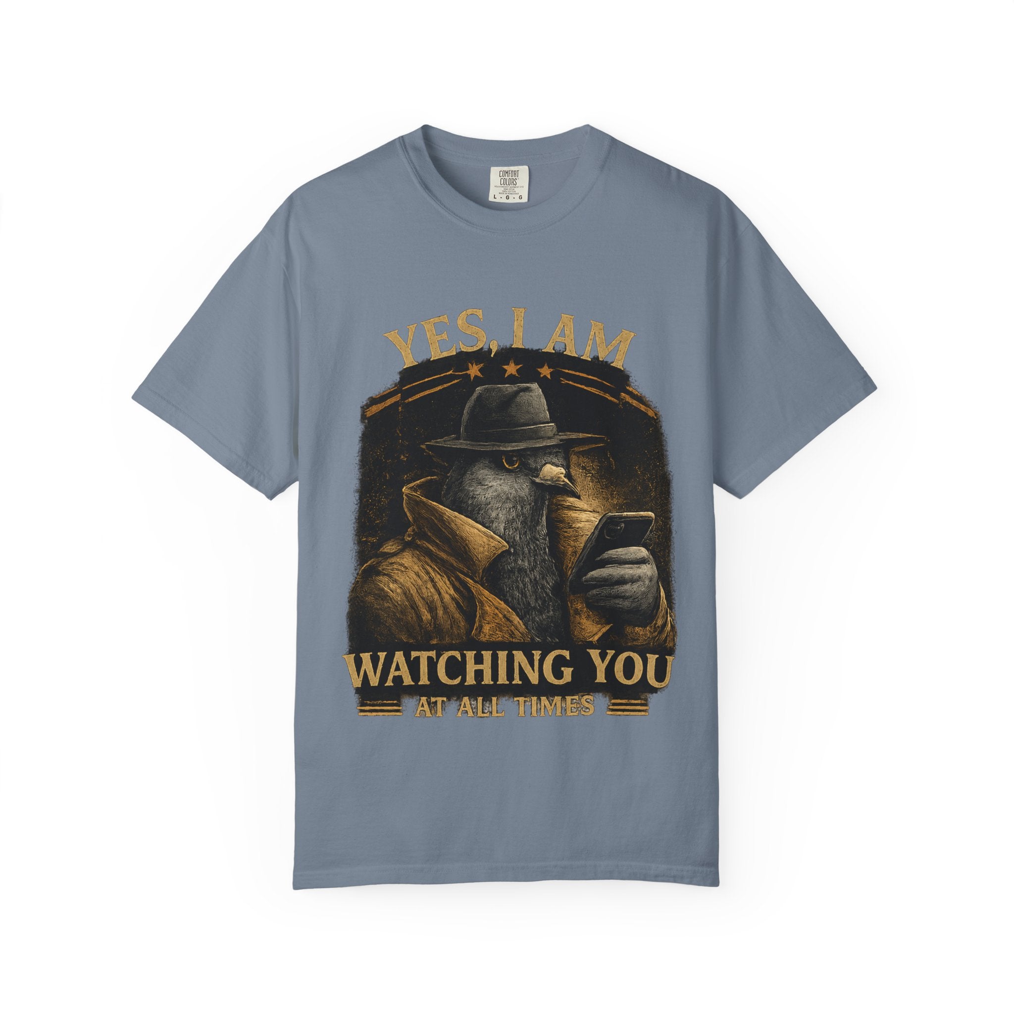 Yes I Am Watching You T-Shirt — Vintage Detective Spy Graphic Tee