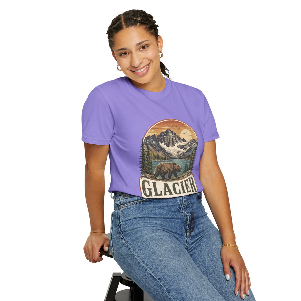 Glacier National Park Vintage Bear T-Shirt