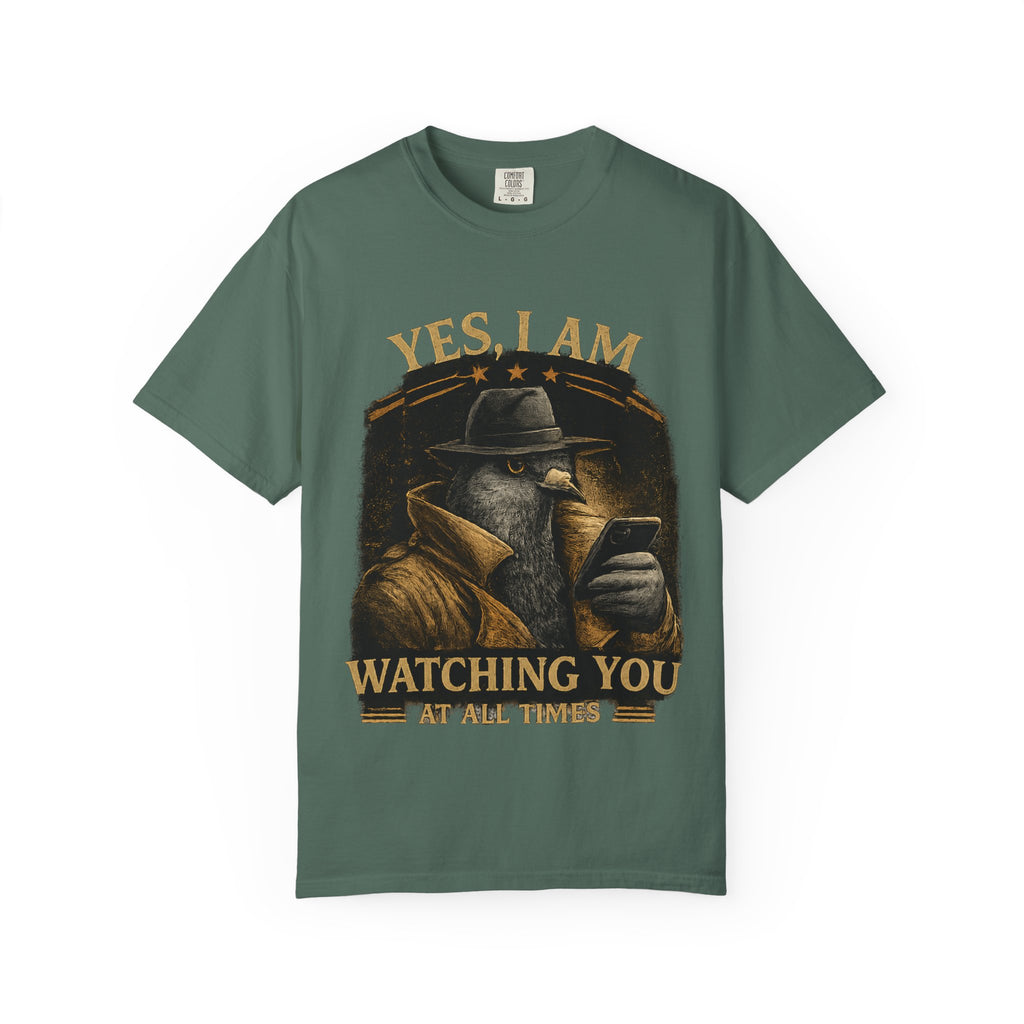 Yes I Am Watching You T-Shirt — Vintage Detective Spy Graphic Tee
