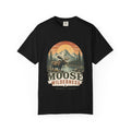 Moose Wilderness T-Shirt — Vintage Mountain Outdoor Adventure Tee