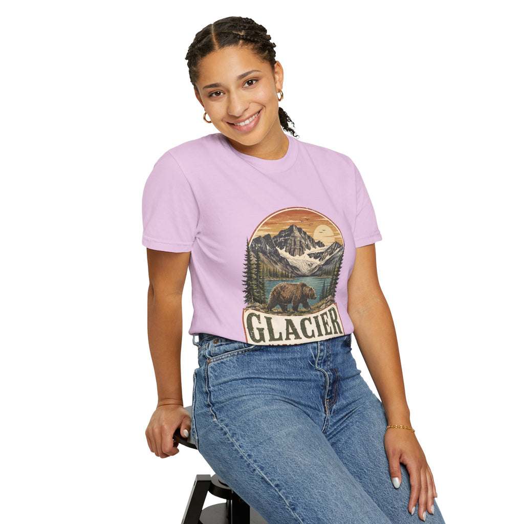 Glacier National Park Vintage Bear T-Shirt