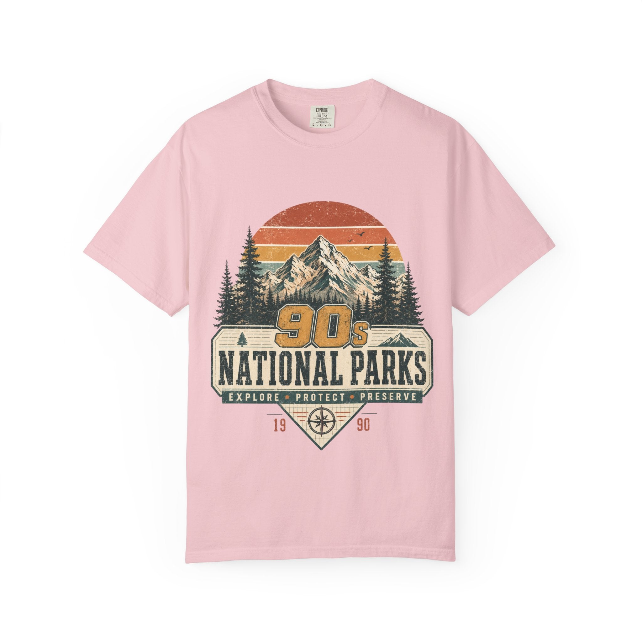 90s National Parks T-Shirt — Vintage Mountain Outdoor Tee