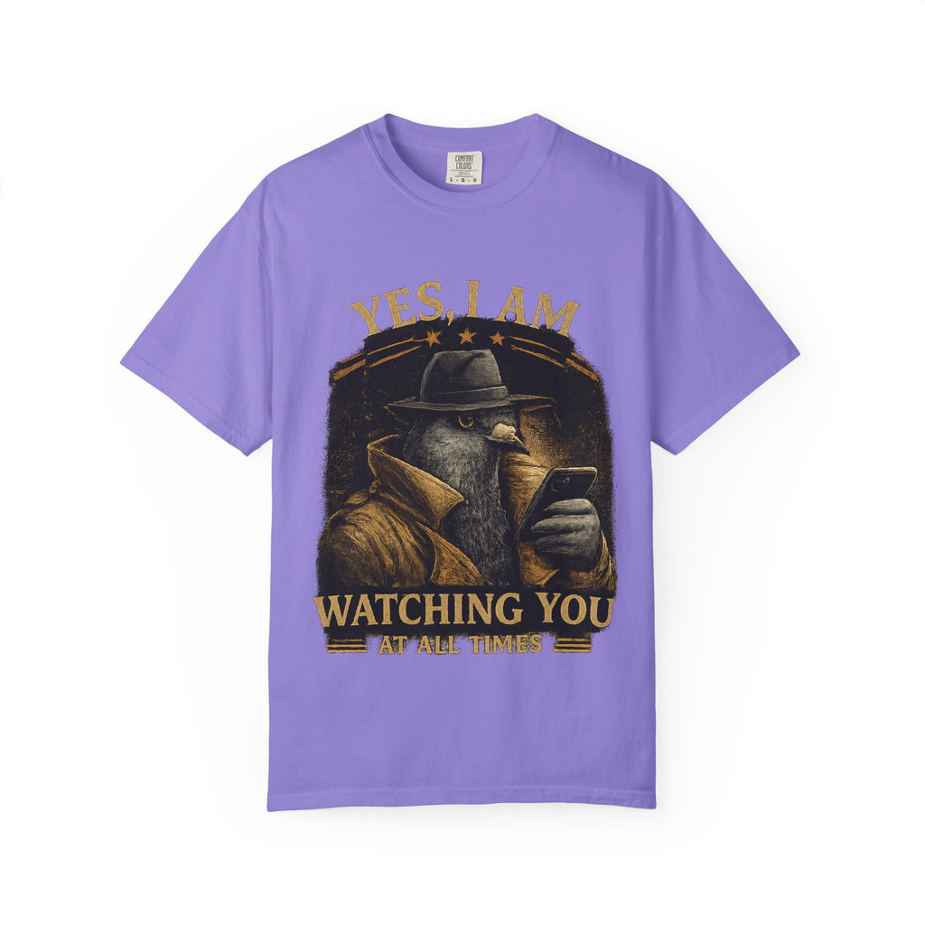 Yes I Am Watching You T-Shirt — Vintage Detective Spy Graphic Tee