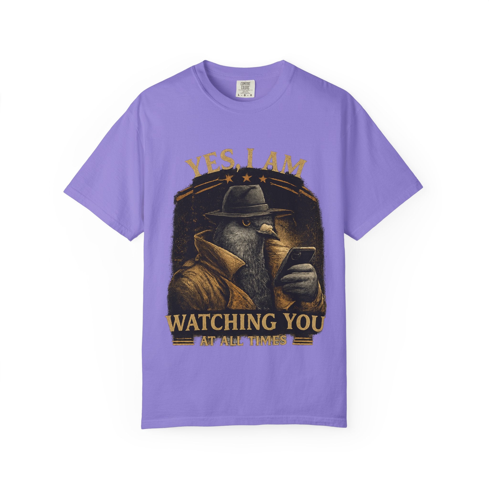 Yes I Am Watching You T-Shirt — Vintage Detective Spy Graphic Tee