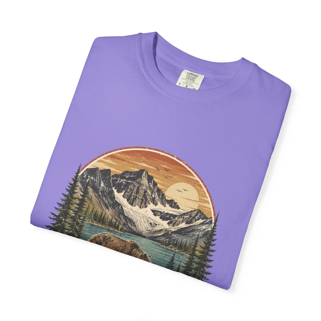 Glacier National Park Vintage Bear T-Shirt