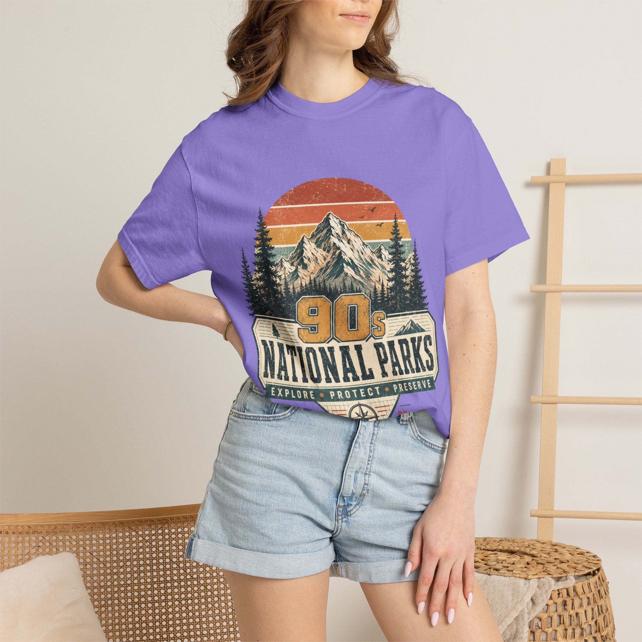 90s National Parks T-Shirt — Vintage Mountain Outdoor Tee