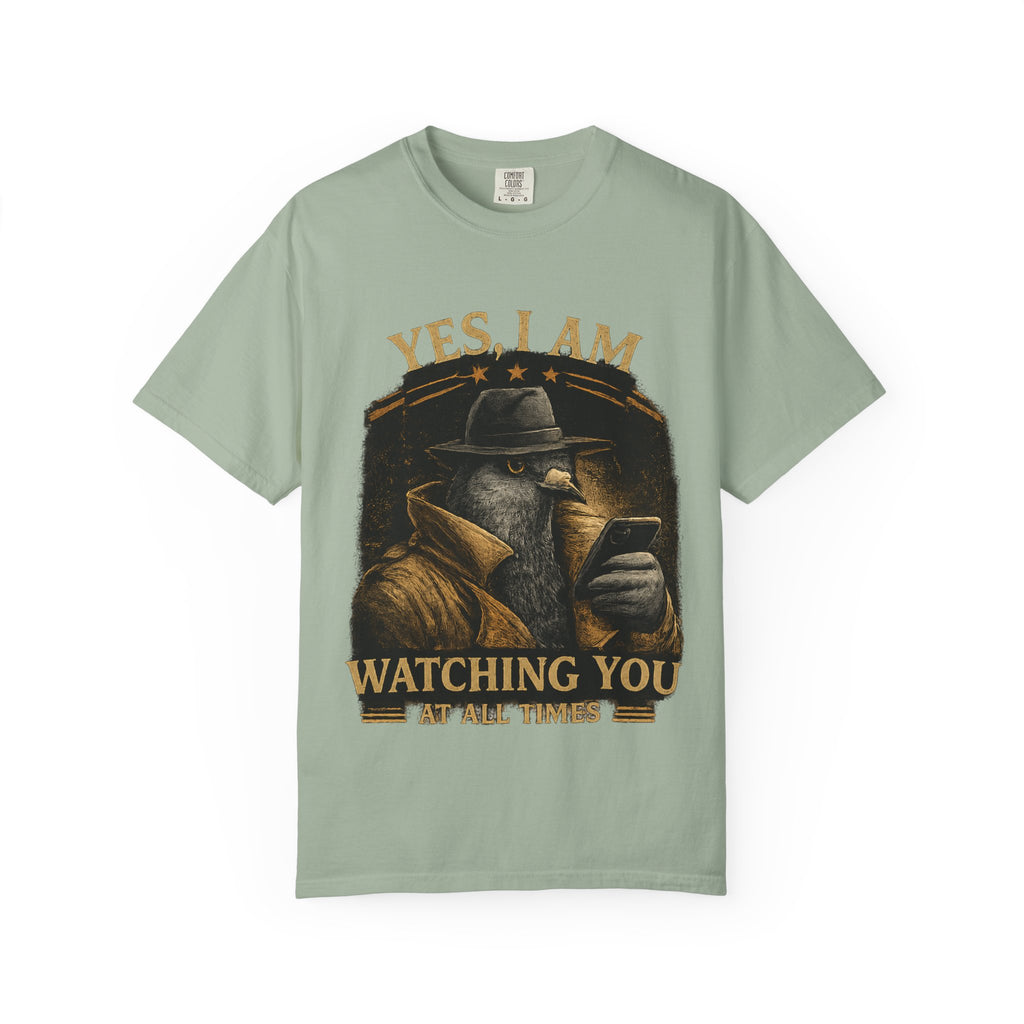 Yes I Am Watching You T-Shirt — Vintage Detective Spy Graphic Tee