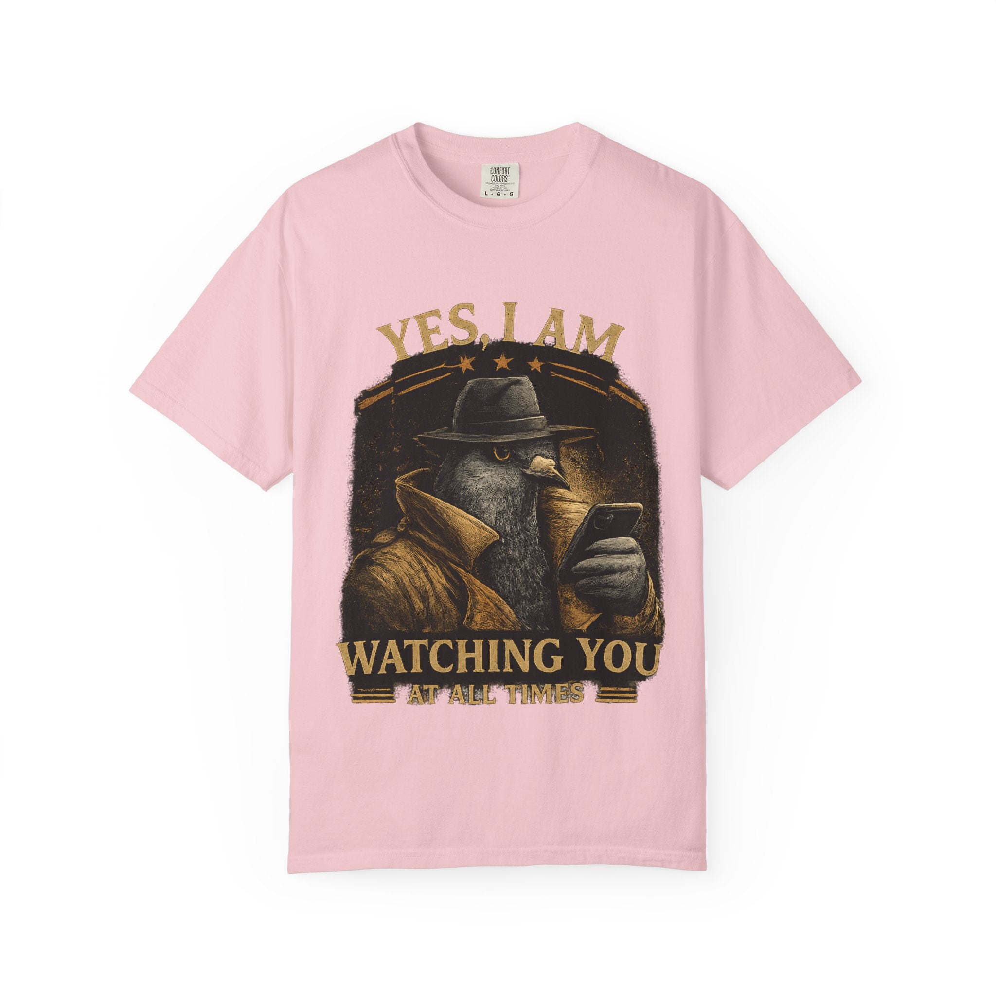 Yes I Am Watching You T-Shirt — Vintage Detective Spy Graphic Tee