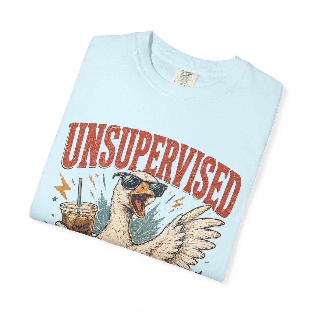 Unsupervised & Full of Ideas Duck Graphic T-Shirt