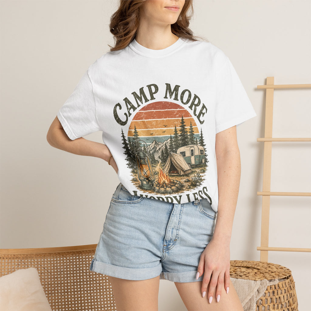 Camp More Worry Less T-Shirt