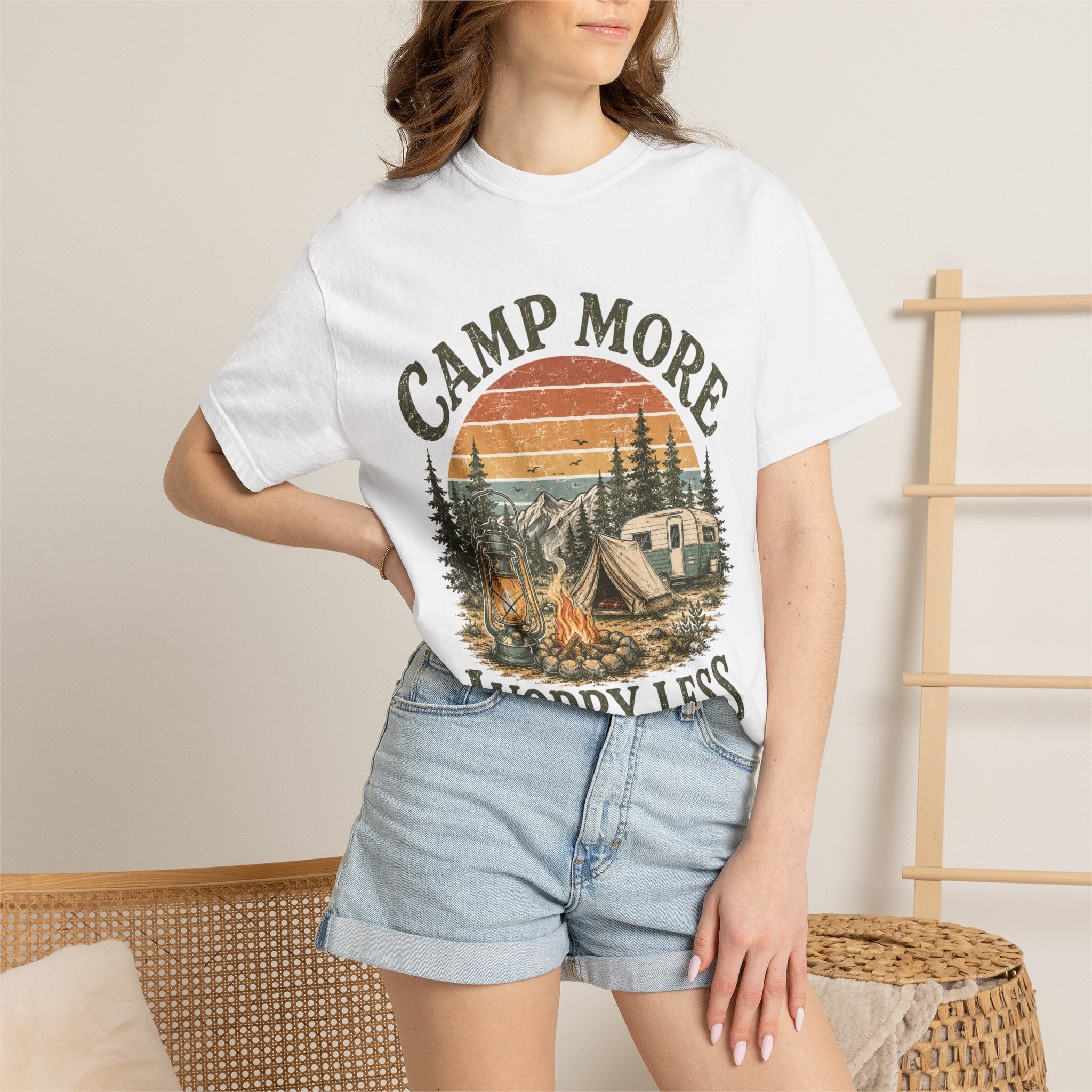 Camp More Worry Less T-Shirt