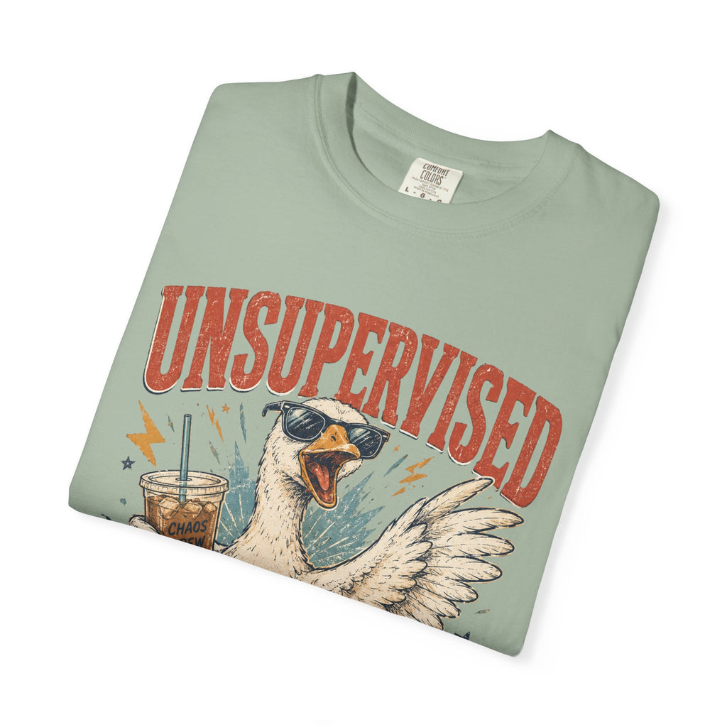 Unsupervised & Full of Ideas Duck Graphic T-Shirt