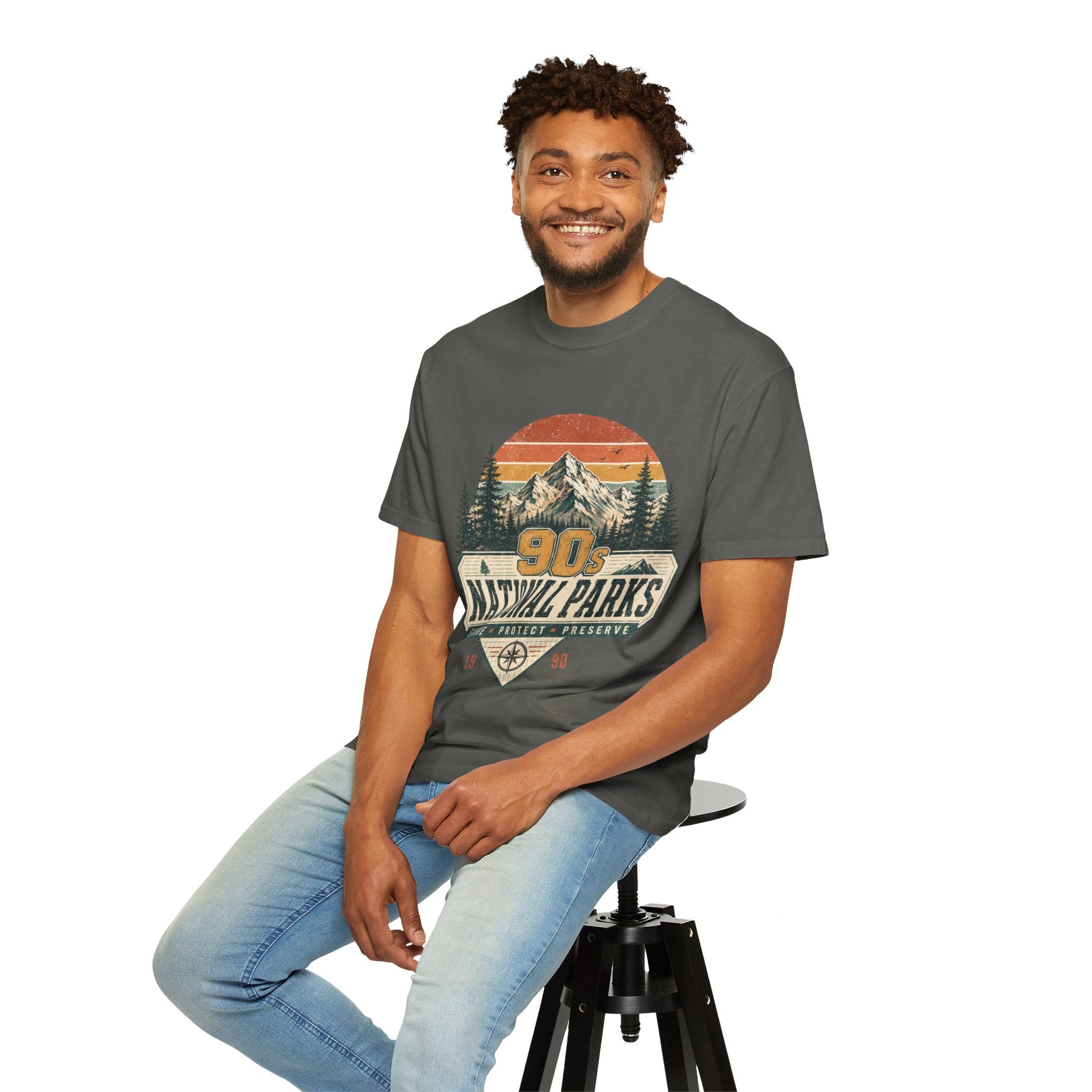90s National Parks T-Shirt — Vintage Mountain Outdoor Tee
