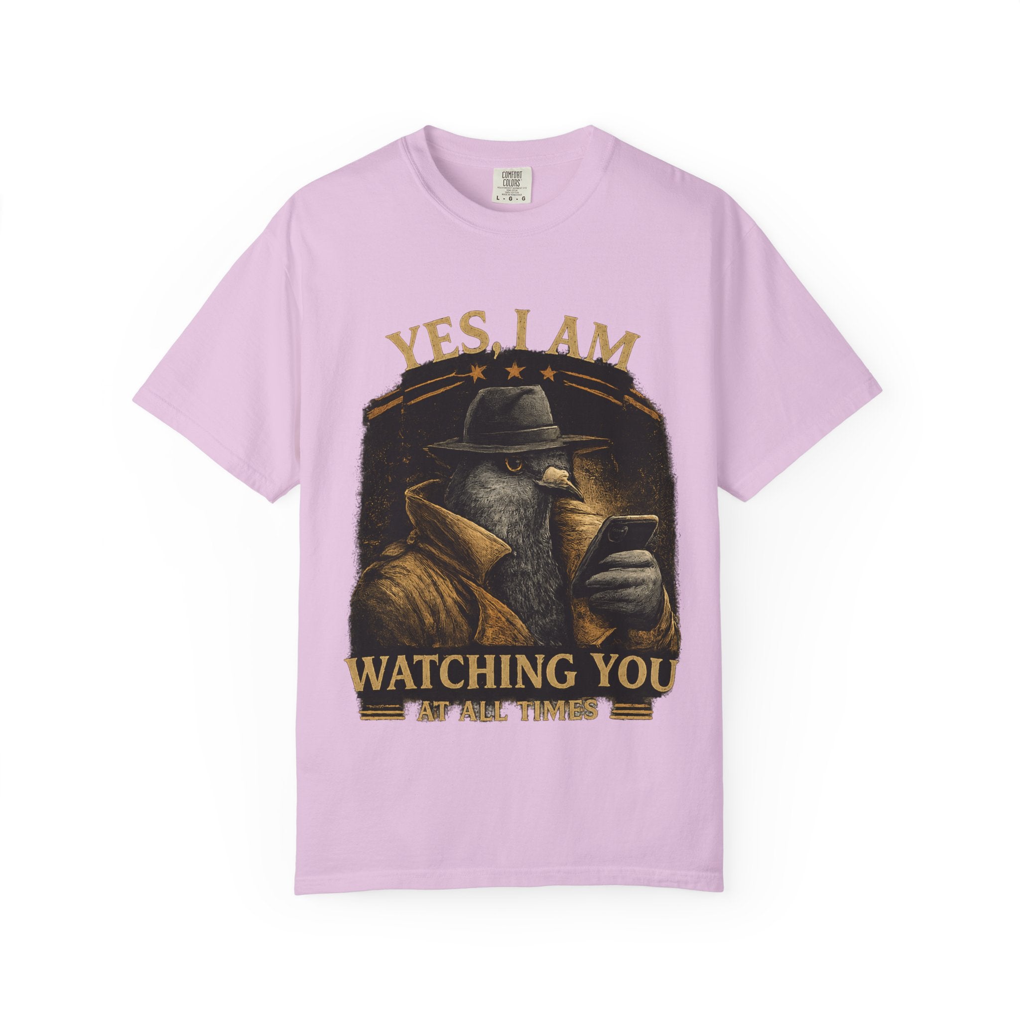 Yes I Am Watching You T-Shirt — Vintage Detective Spy Graphic Tee