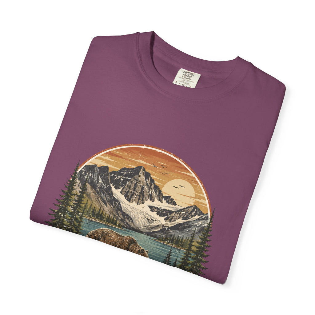 Glacier National Park Vintage Bear T-Shirt