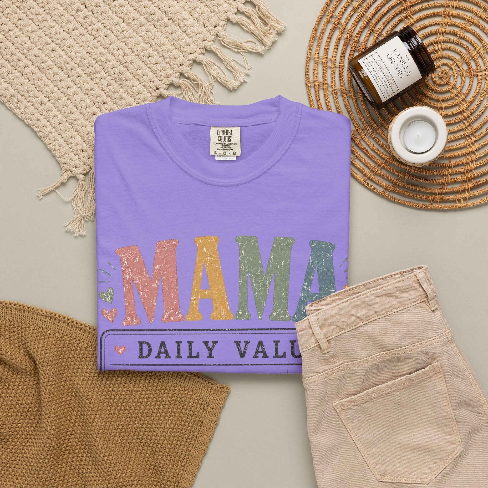 Mama Daily Value T-Shirt — Funny Mom Gift Tee ("Still the best job ever")