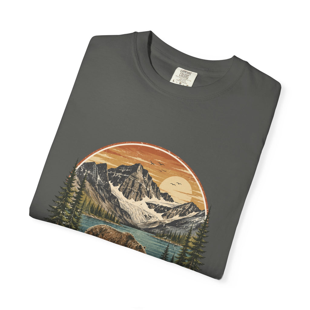 Glacier National Park Vintage Bear T-Shirt