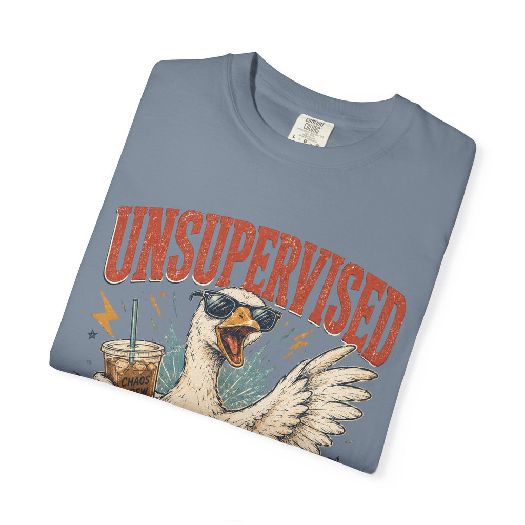 Unsupervised & Full of Ideas Duck Graphic T-Shirt