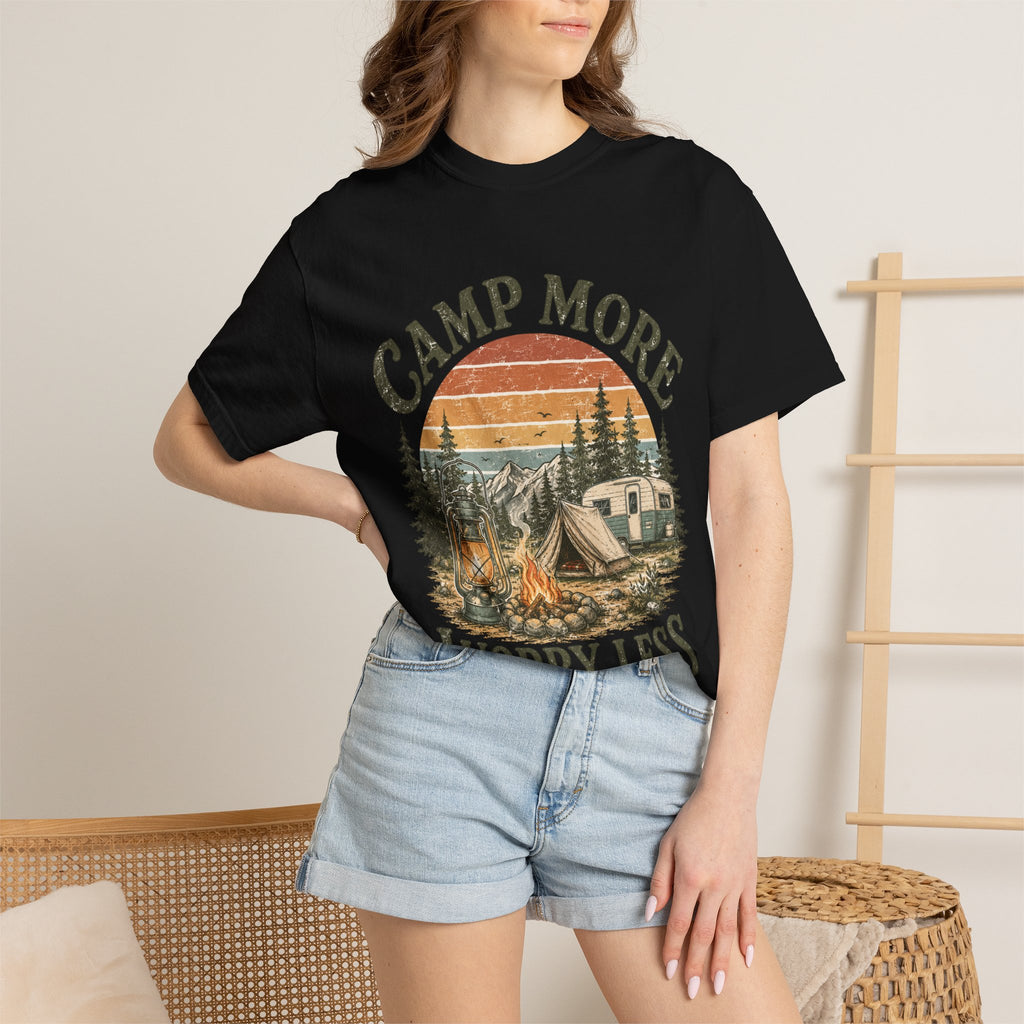Camp More Worry Less T-Shirt