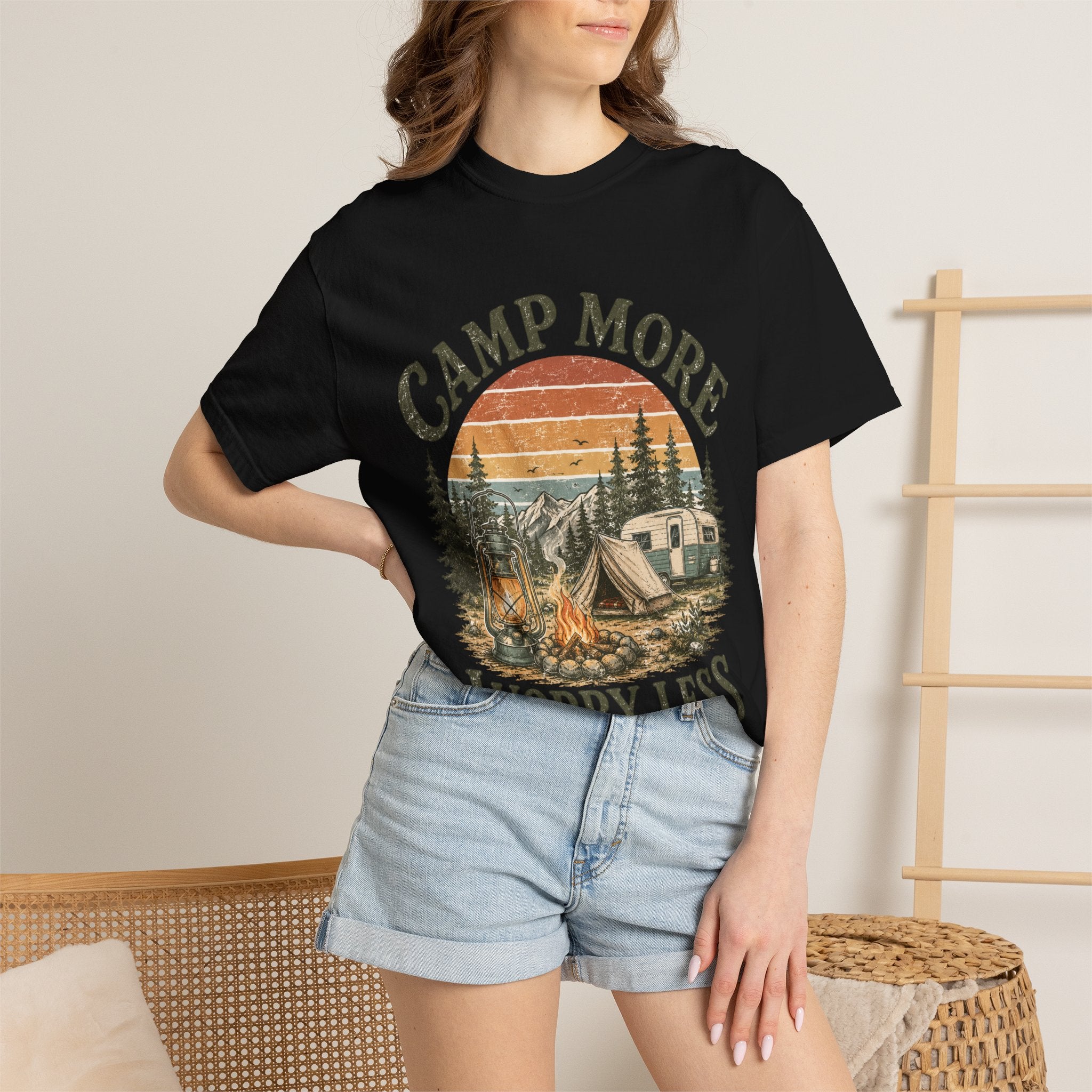 Camp More Worry Less T-Shirt