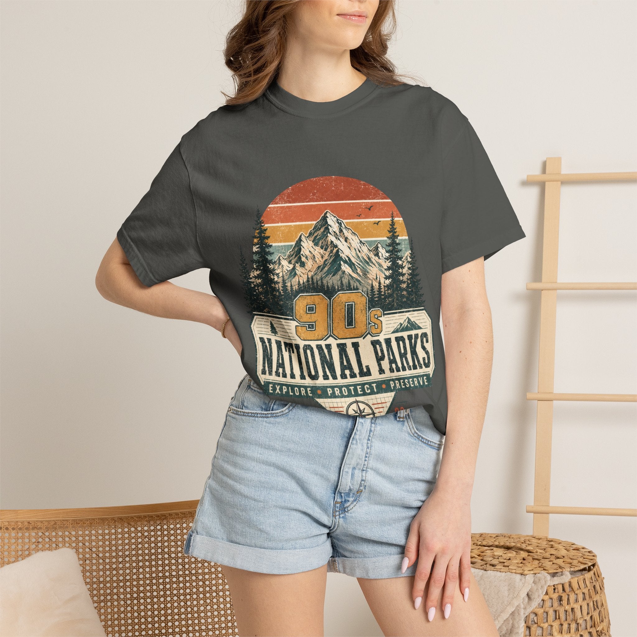 90s National Parks T-Shirt — Vintage Mountain Outdoor Tee