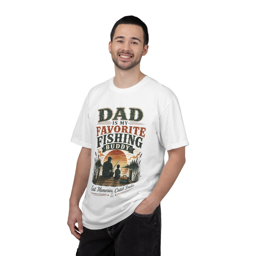 Dad Is My Favorite Fishing Buddy T-Shirt — Father’s Day Fishing Tee