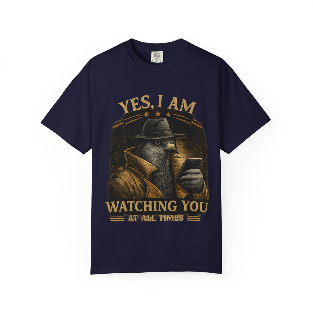 Yes I Am Watching You T-Shirt — Vintage Detective Spy Graphic Tee