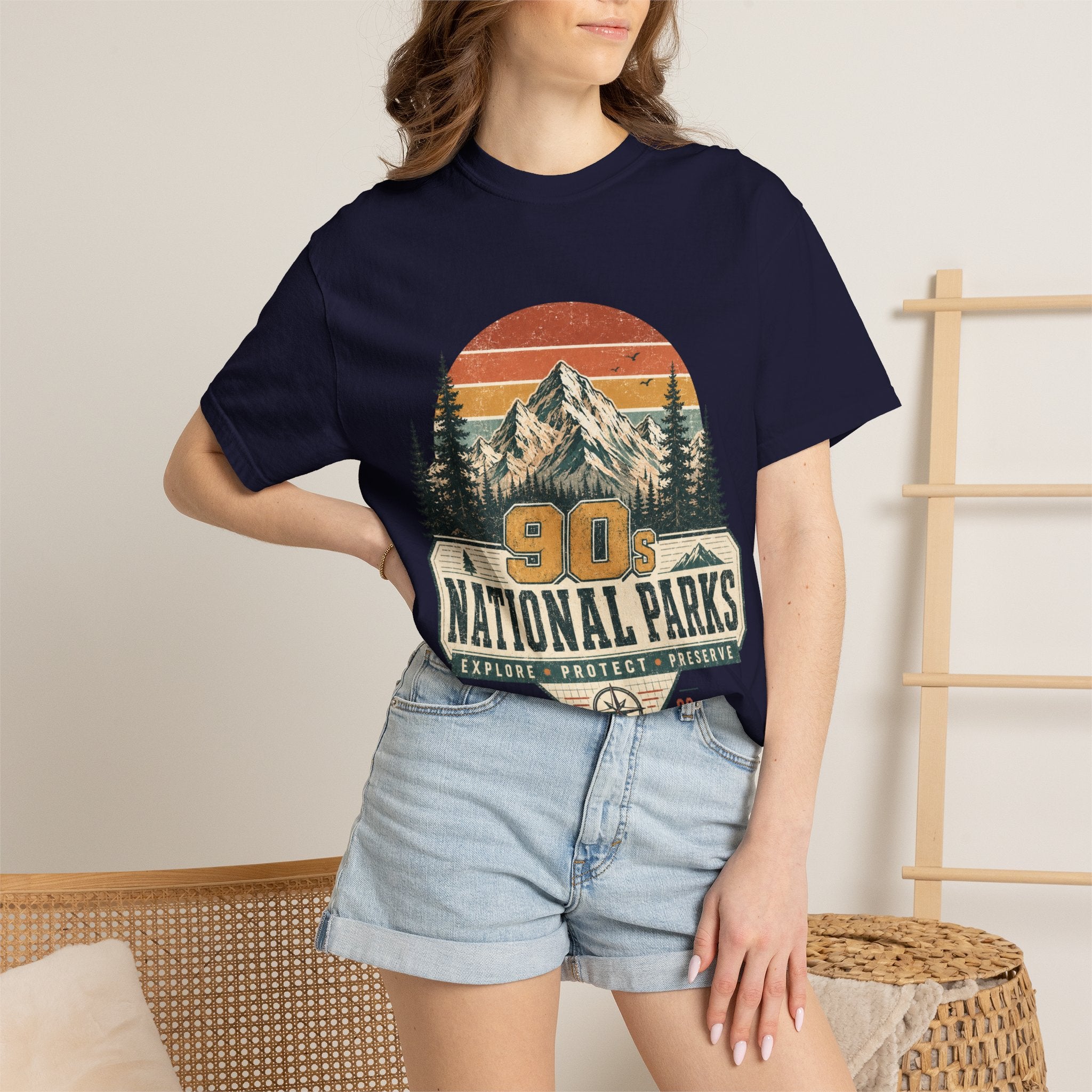 90s National Parks T-Shirt — Vintage Mountain Outdoor Tee