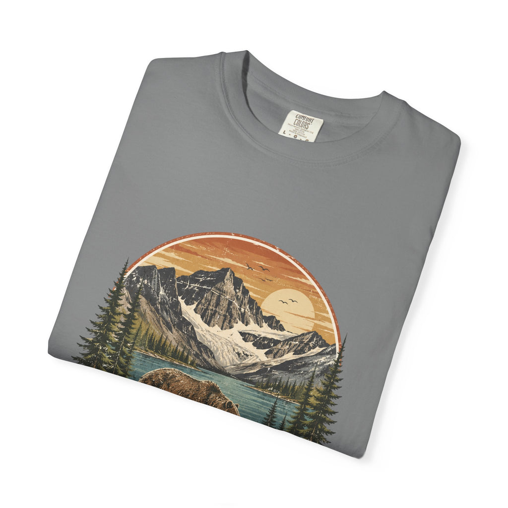 Glacier National Park Vintage Bear T-Shirt