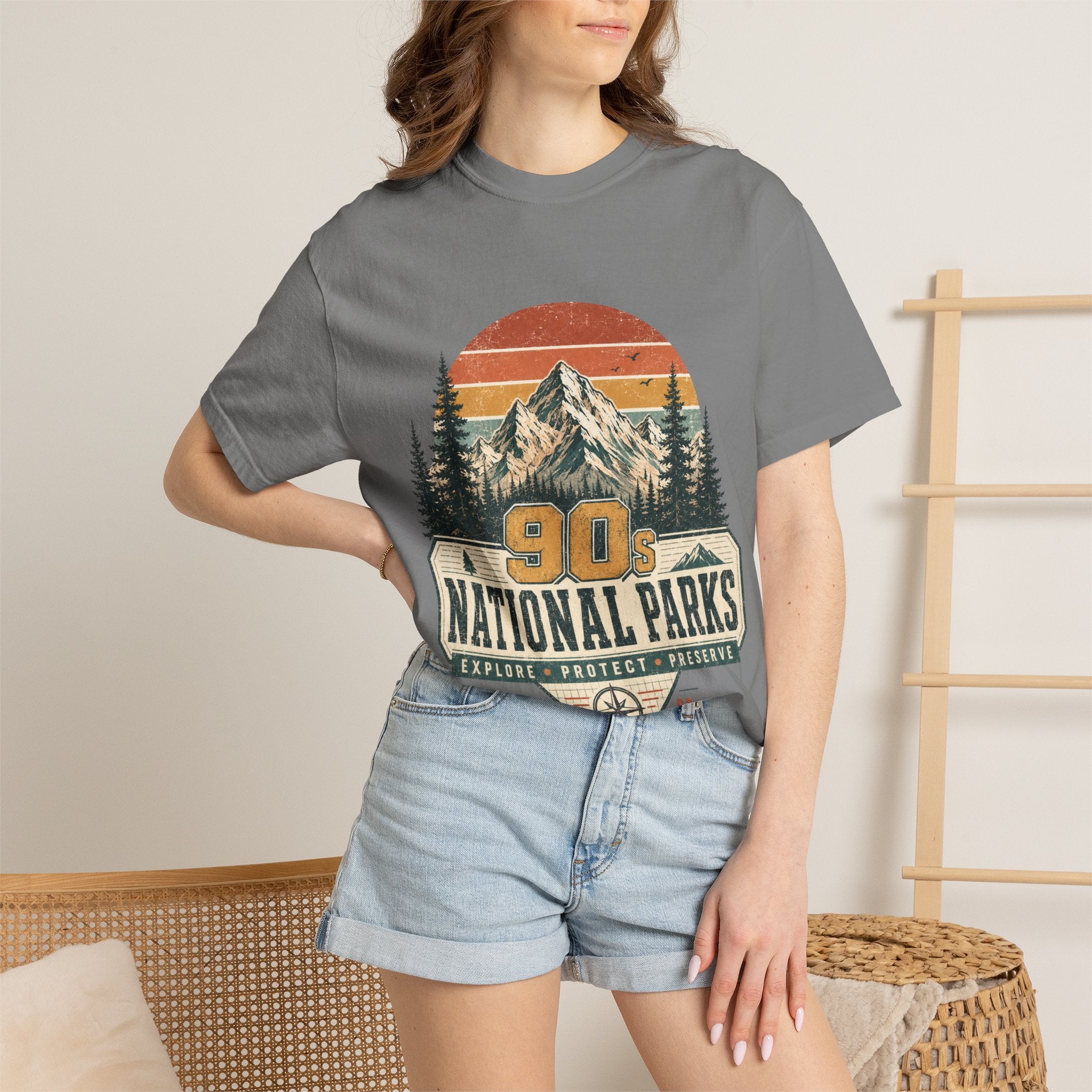 90s National Parks T-Shirt — Vintage Mountain Outdoor Tee