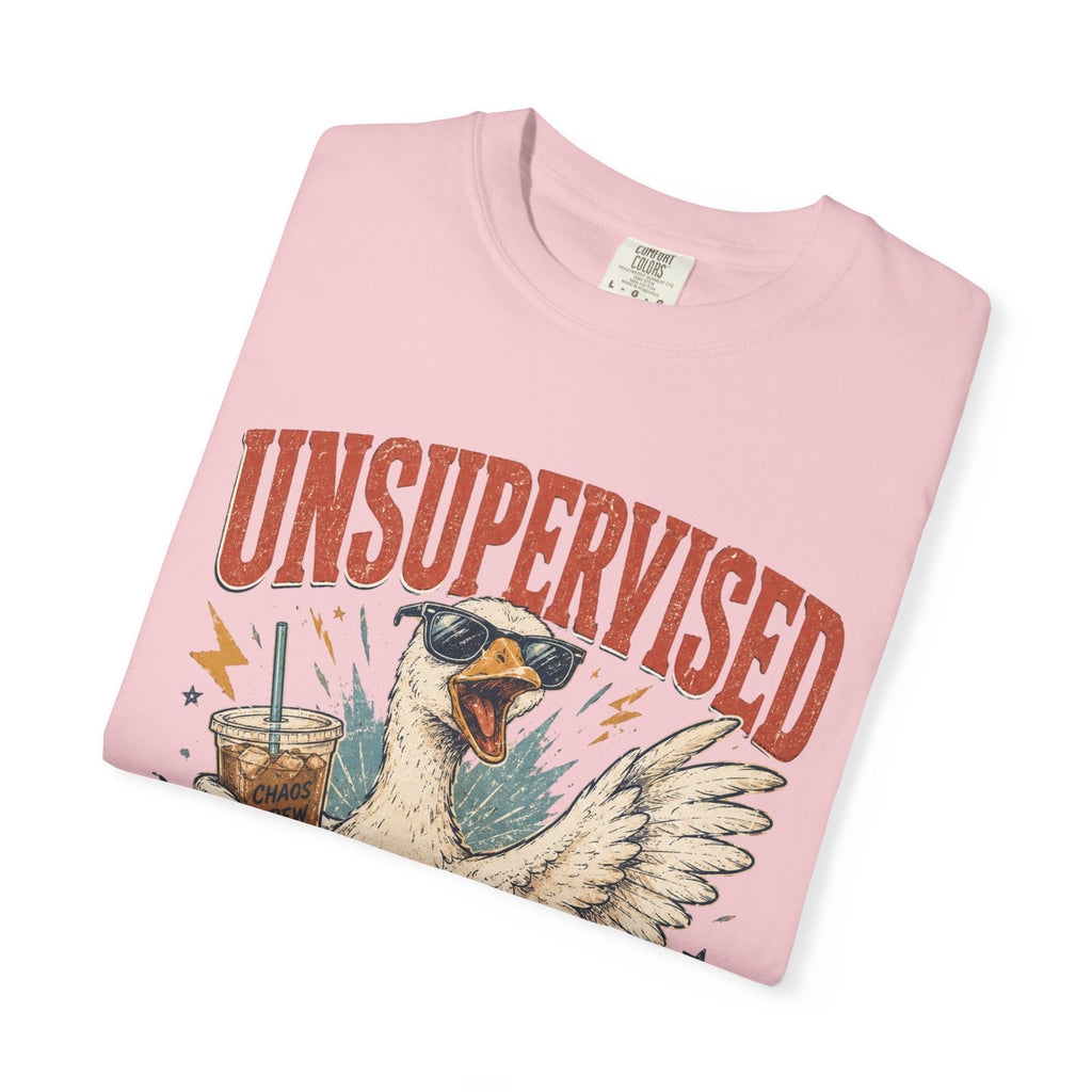 Unsupervised & Full of Ideas Duck Graphic T-Shirt