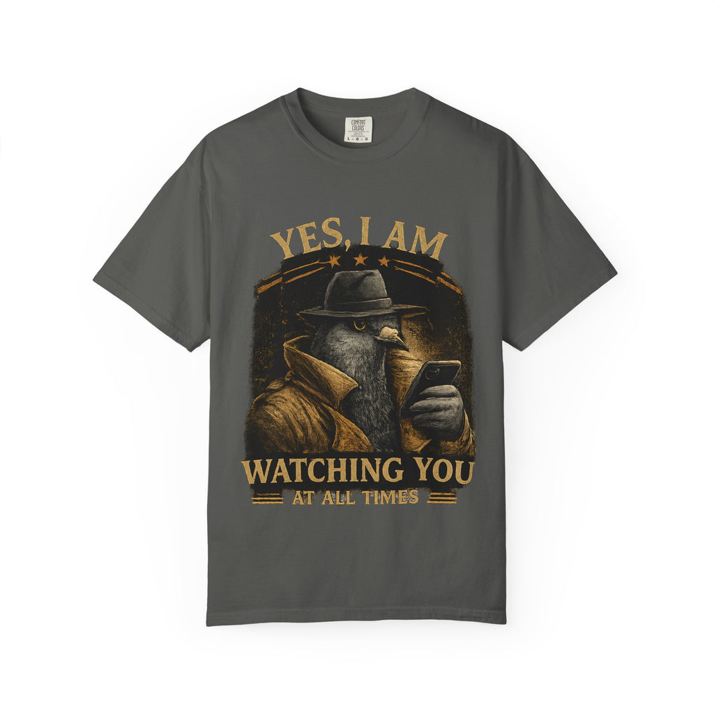 Yes I Am Watching You T-Shirt — Vintage Detective Spy Graphic Tee