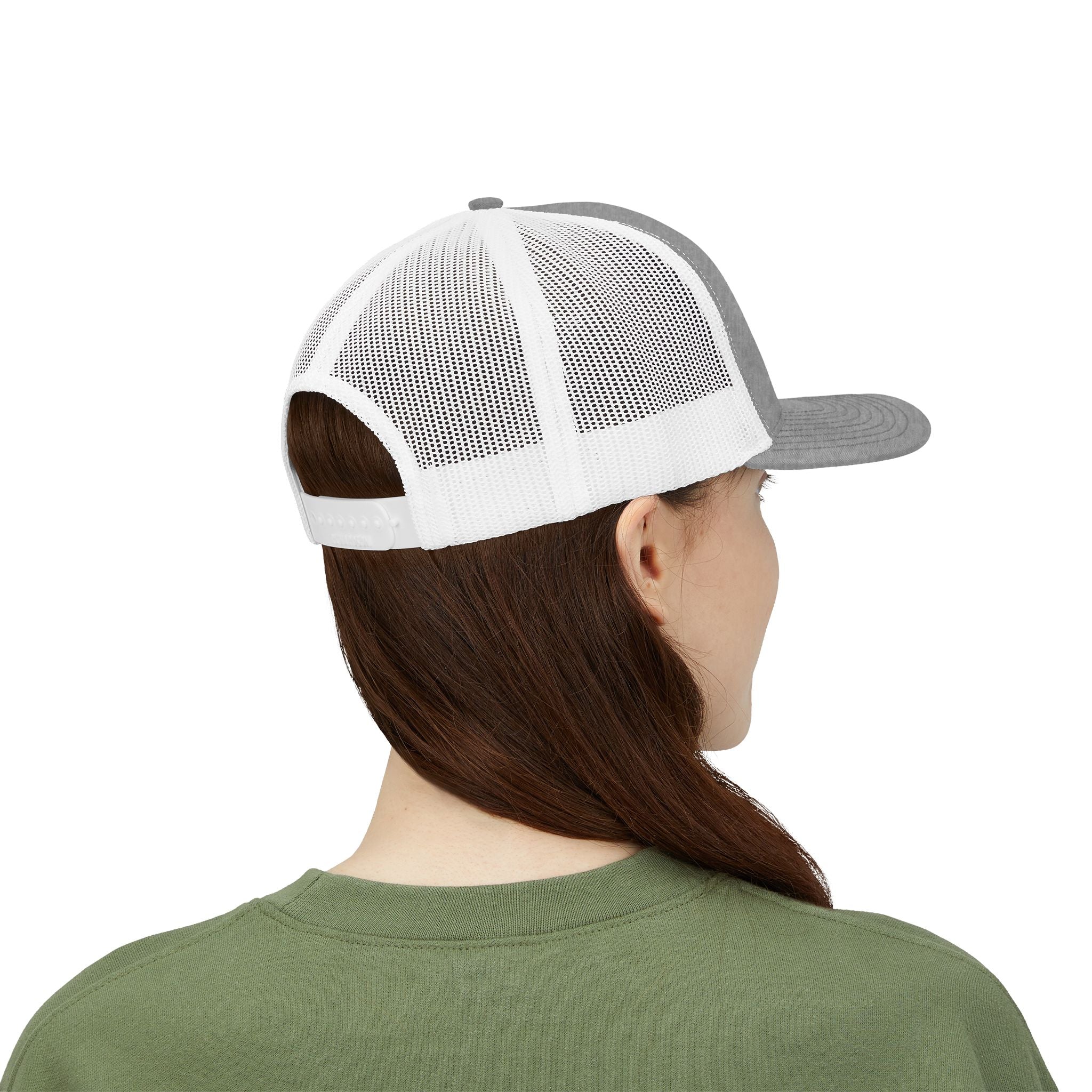 4th of July Trucker Hat – Patriotic Snapback Cap with Stars & Stripes Design