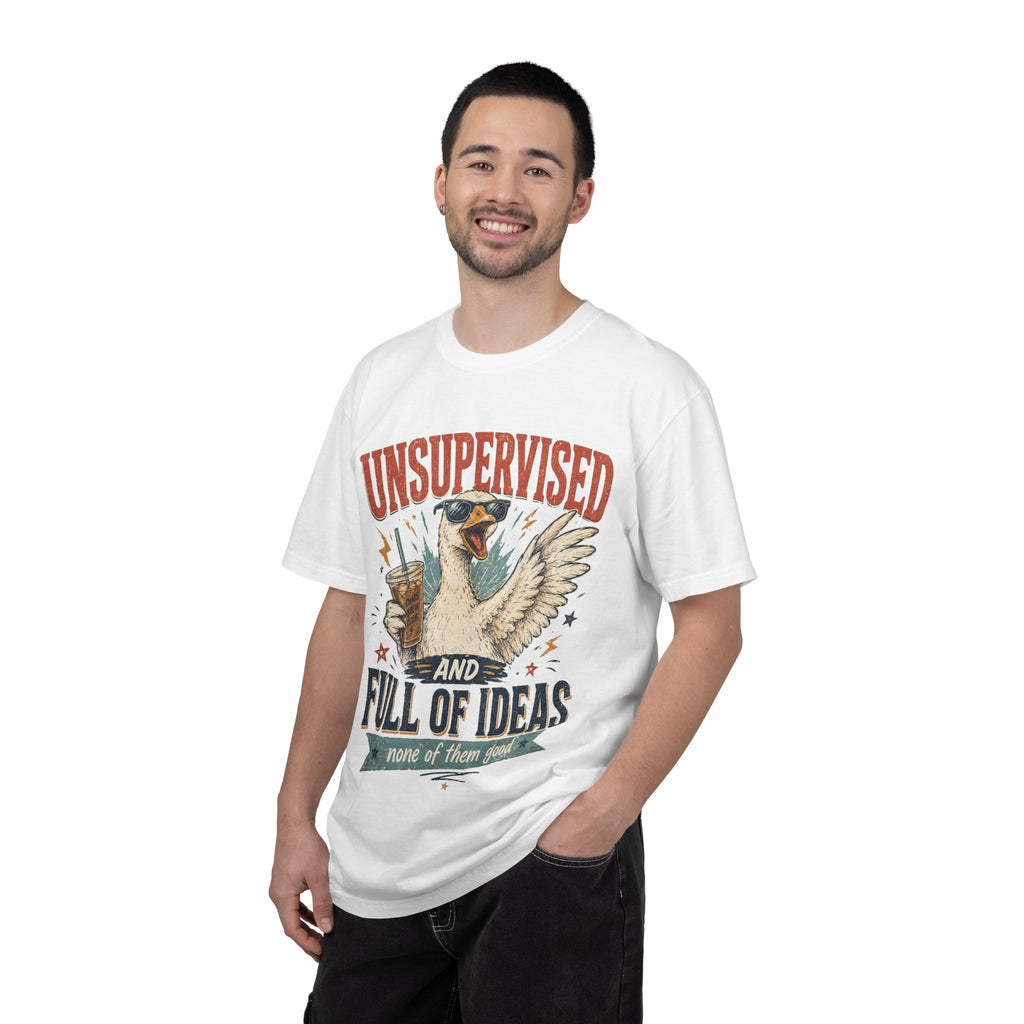 Unsupervised & Full of Ideas Duck Graphic T-Shirt