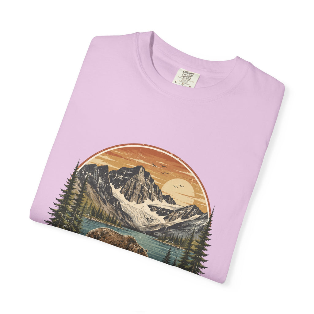 Glacier National Park Vintage Bear T-Shirt