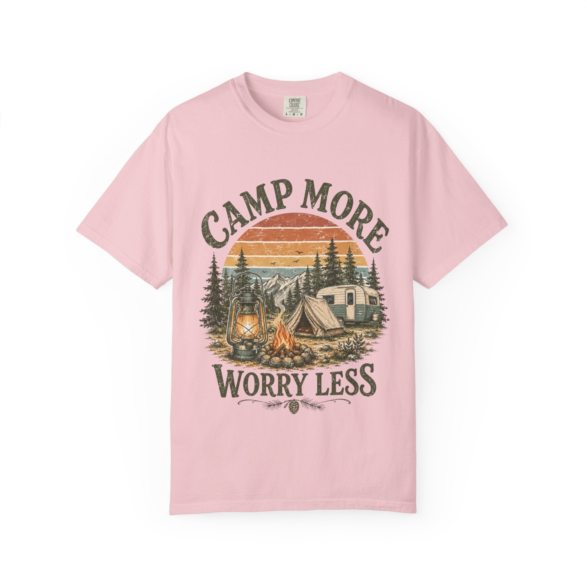 Camp More Worry Less T-Shirt