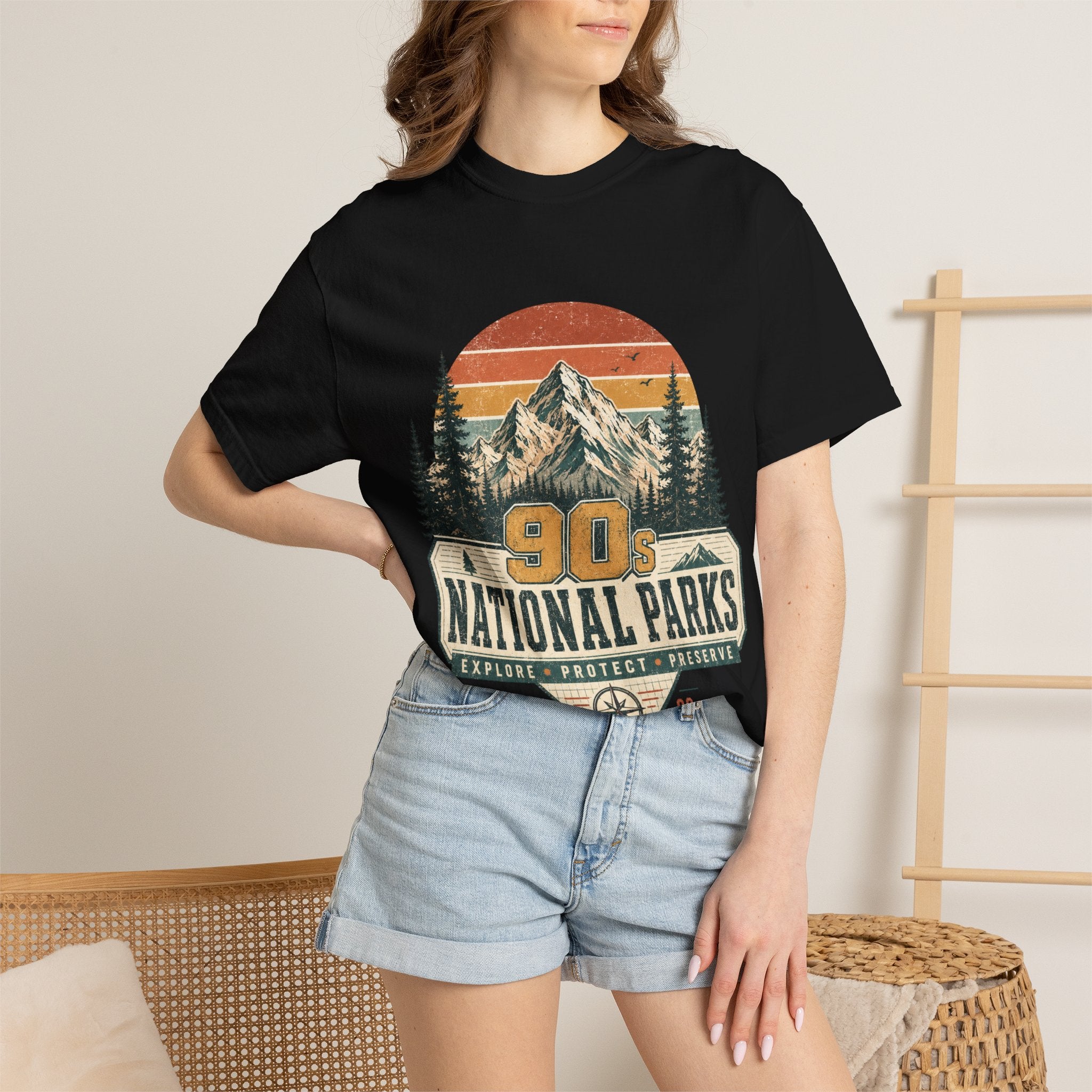 90s National Parks T-Shirt — Vintage Mountain Outdoor Tee