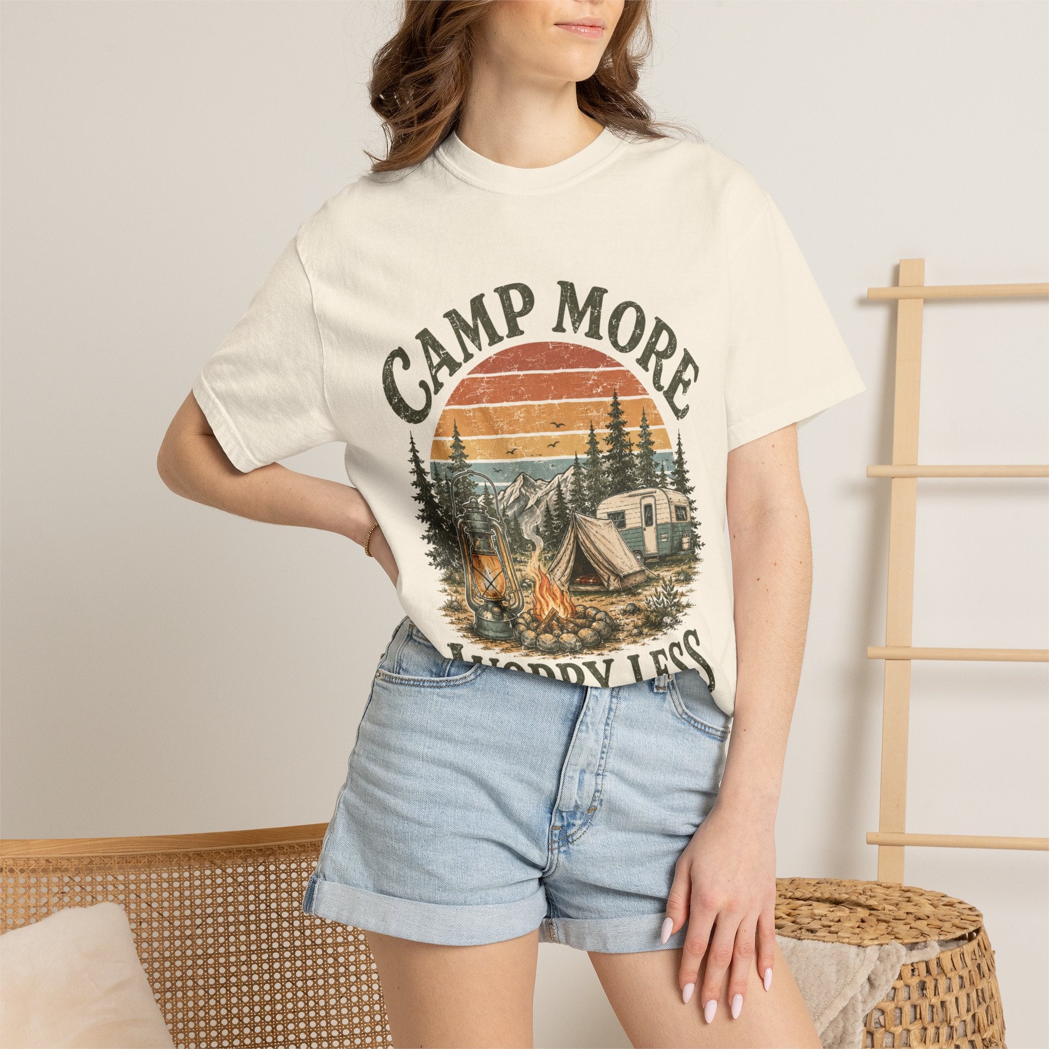 Camp More Worry Less T-Shirt