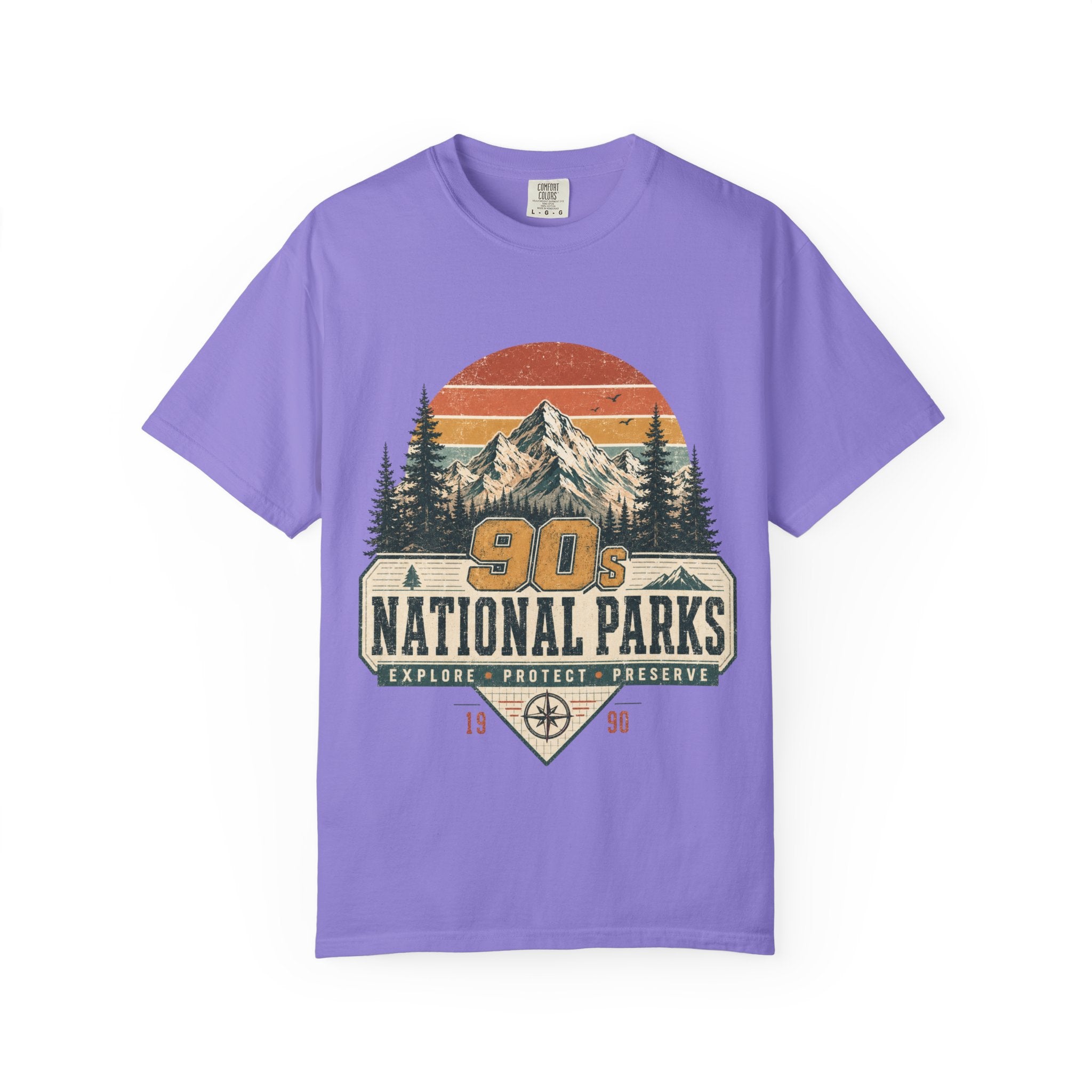 90s National Parks T-Shirt — Vintage Mountain Outdoor Tee