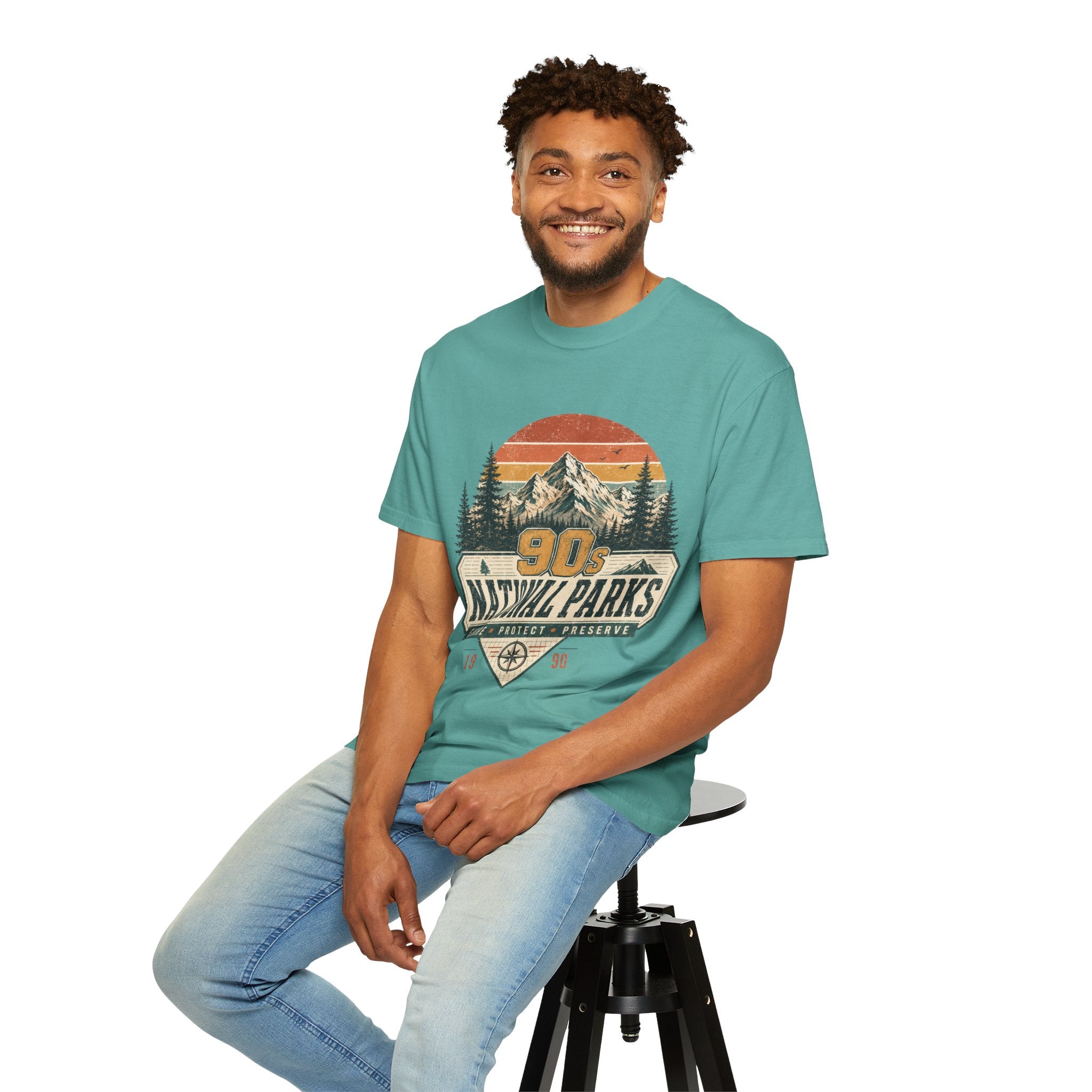 90s National Parks T-Shirt — Vintage Mountain Outdoor Tee