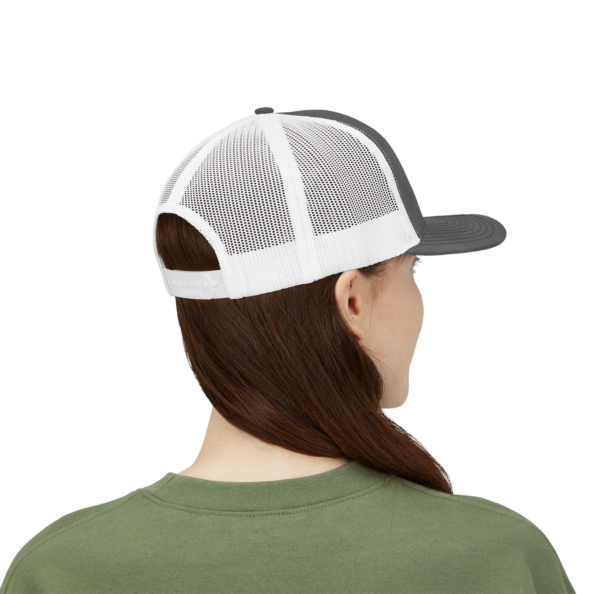 4th of July Trucker Hat – Patriotic Snapback Cap with Stars & Stripes Design