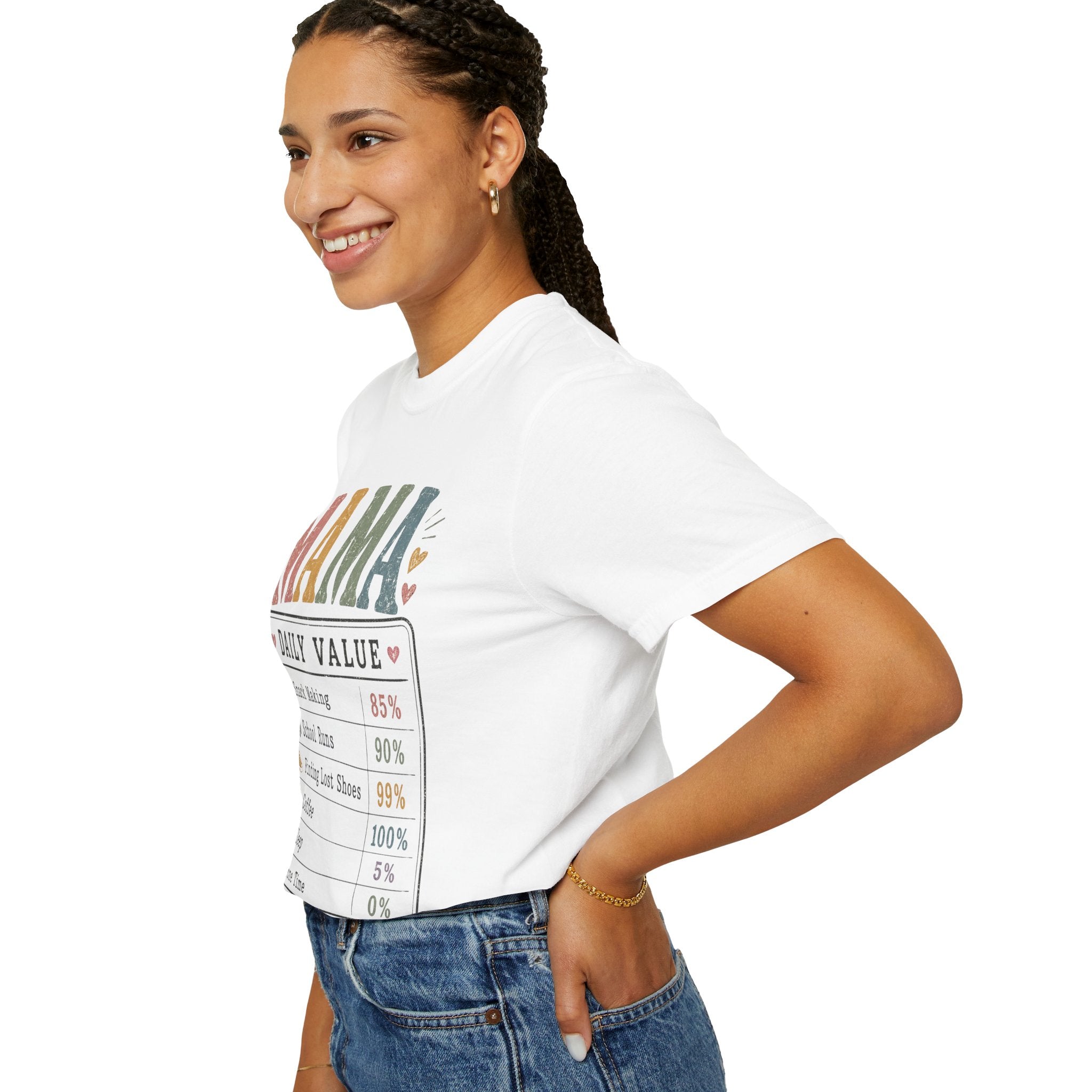 Mama Daily Value T-Shirt — Funny Mom Gift Tee ("Still the best job ever")