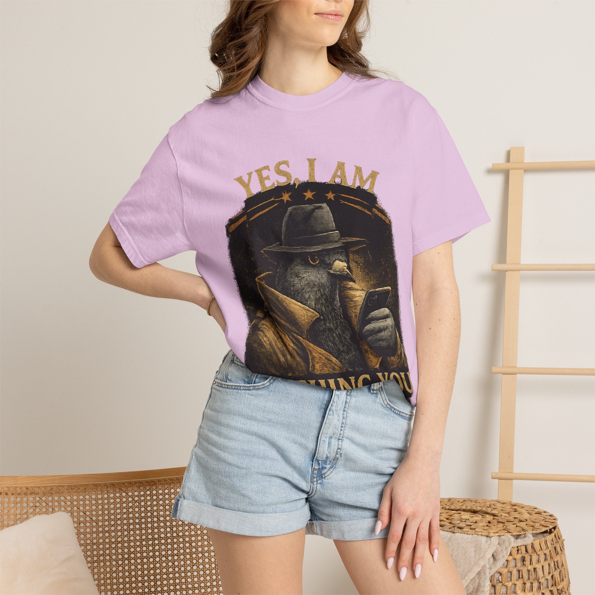 Yes I Am Watching You T-Shirt — Vintage Detective Spy Graphic Tee