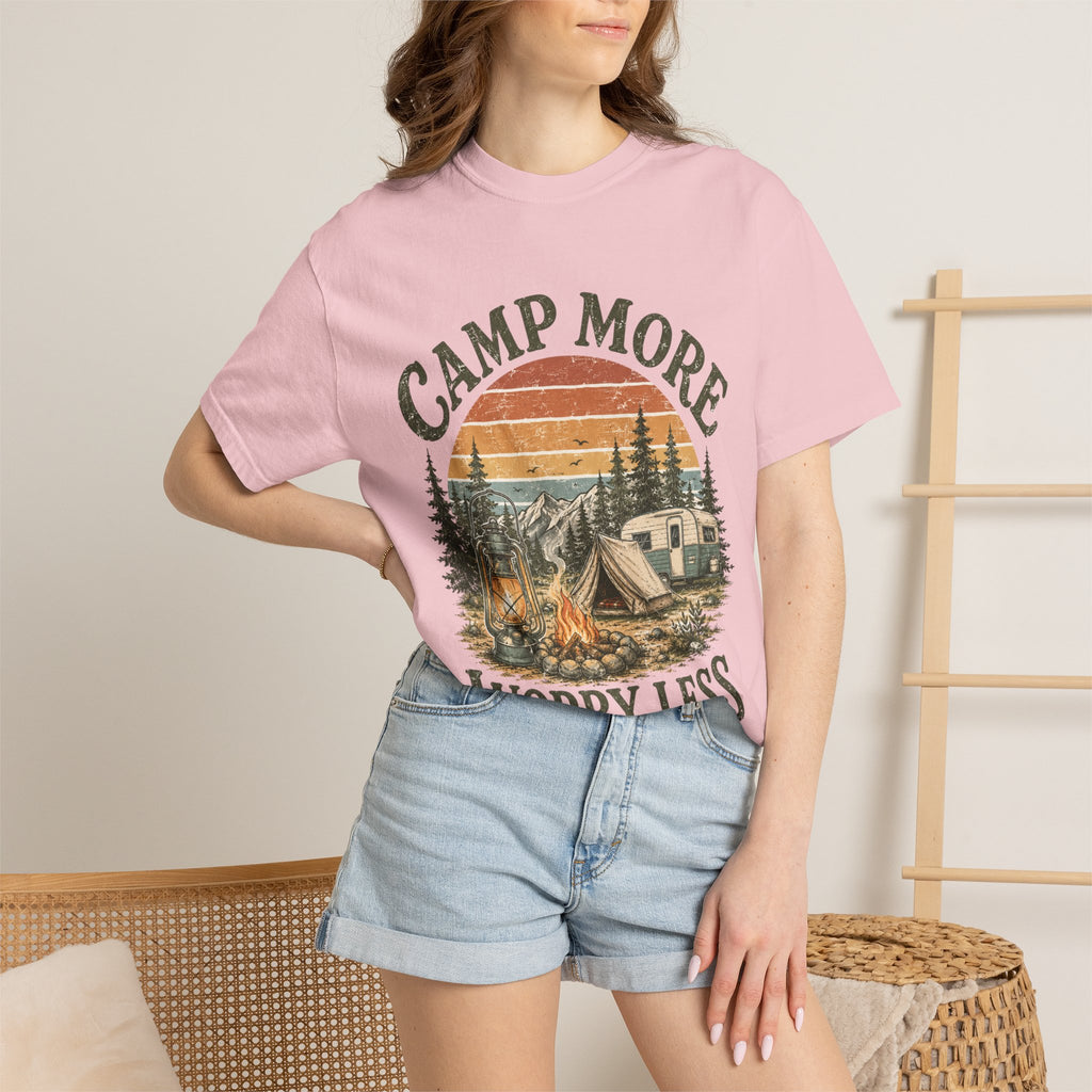 Camp More Worry Less T-Shirt